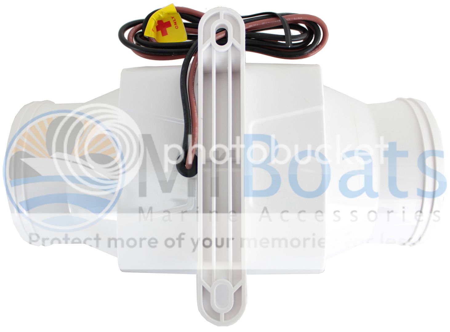 3" Hose Boat Bilge Air InLine Blower UV Stabilised 130CFM 12 Volt Island